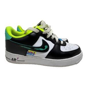 Nike Air Force 1 LV8 GS Graffiti Sneakers Shoes 6Y DX3349-100